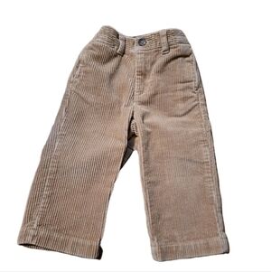 Polo Ralph Lauren Boys Toddlers 18 Months Corduroy Brown Pants Preppy